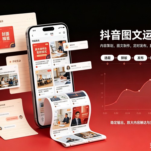 南乐抖音图文代运营服务